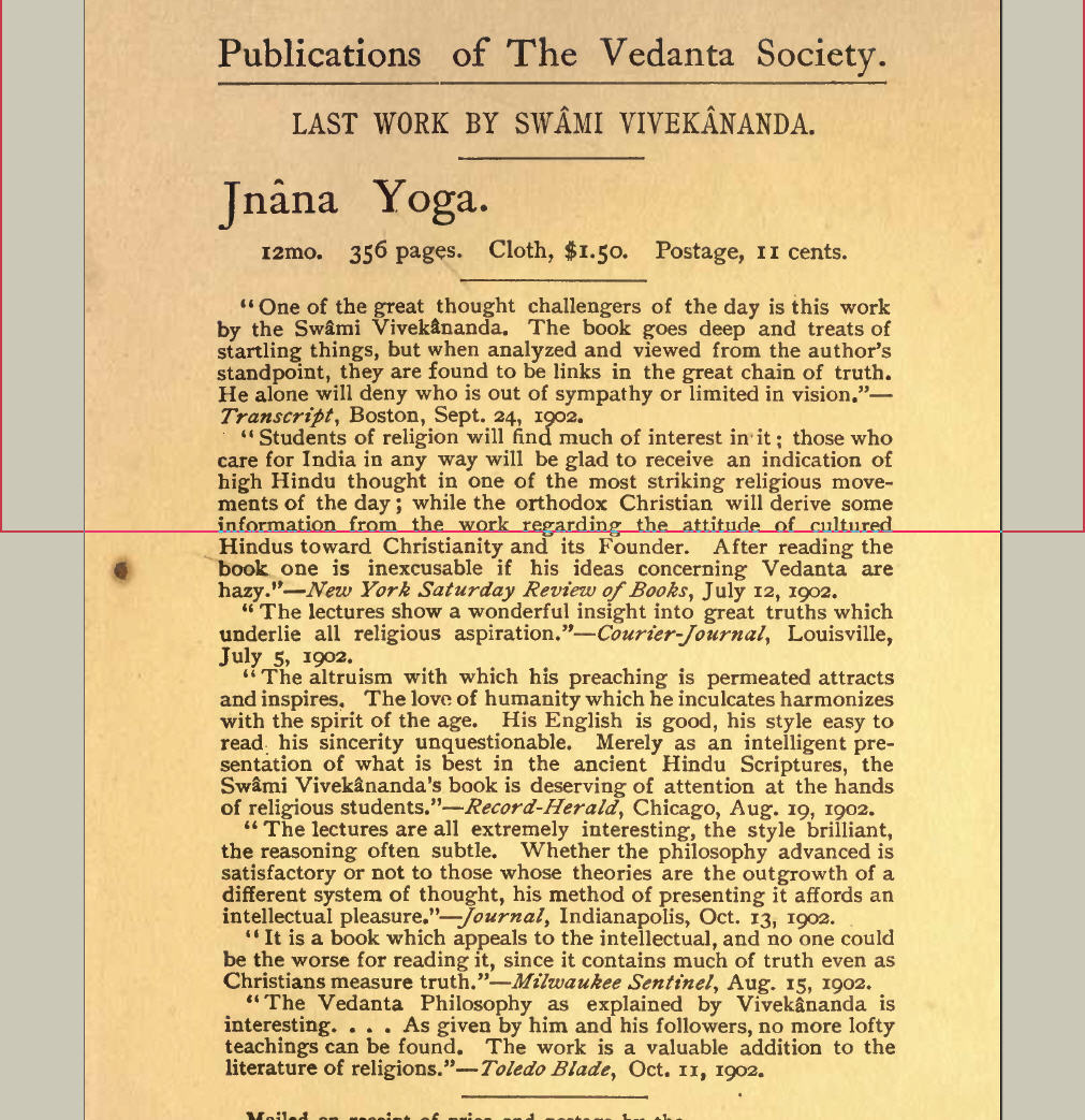 Vivekananda Library Online- Frank Parlato Jr